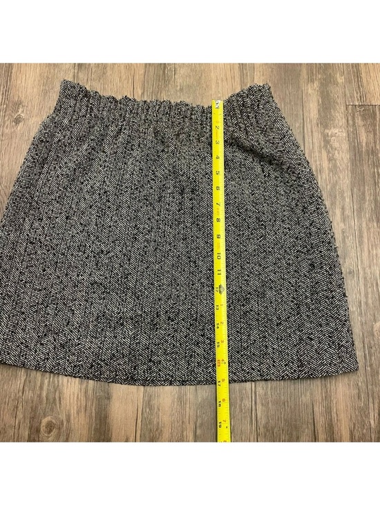 J. Crew Dresses & Skirts - J. Crew Black and White Herringbone Mini Skirt